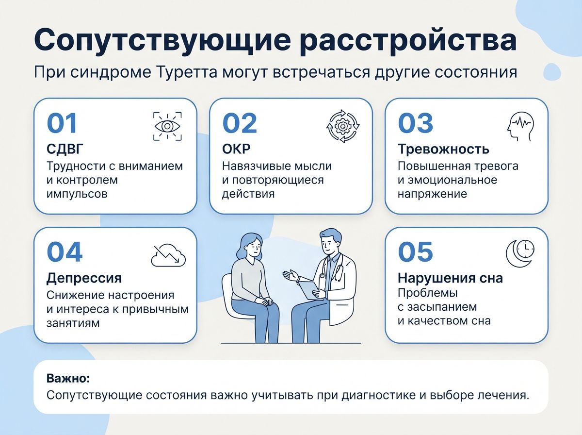 Лечение синдрома Туретта в Сарове инфографика